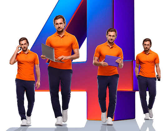 Великолепная четверка Ростелеком в&nbsp;село Стойба (Красноярский край)